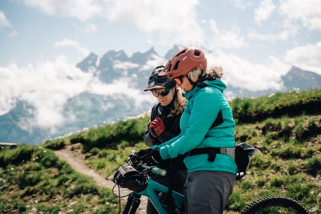Cycling with komoot